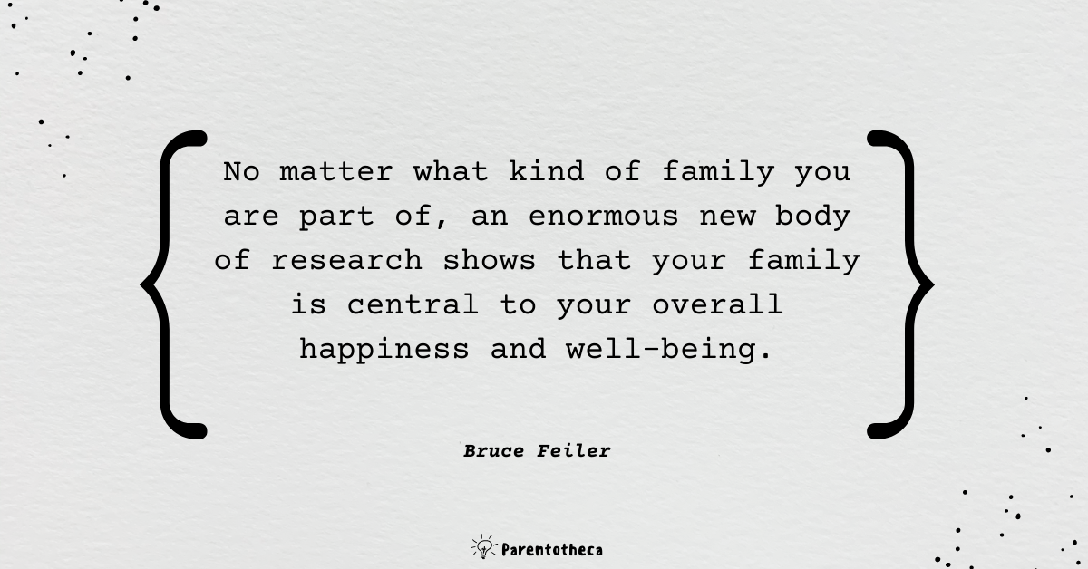 the secrets of happy families bruce feiler summary quote