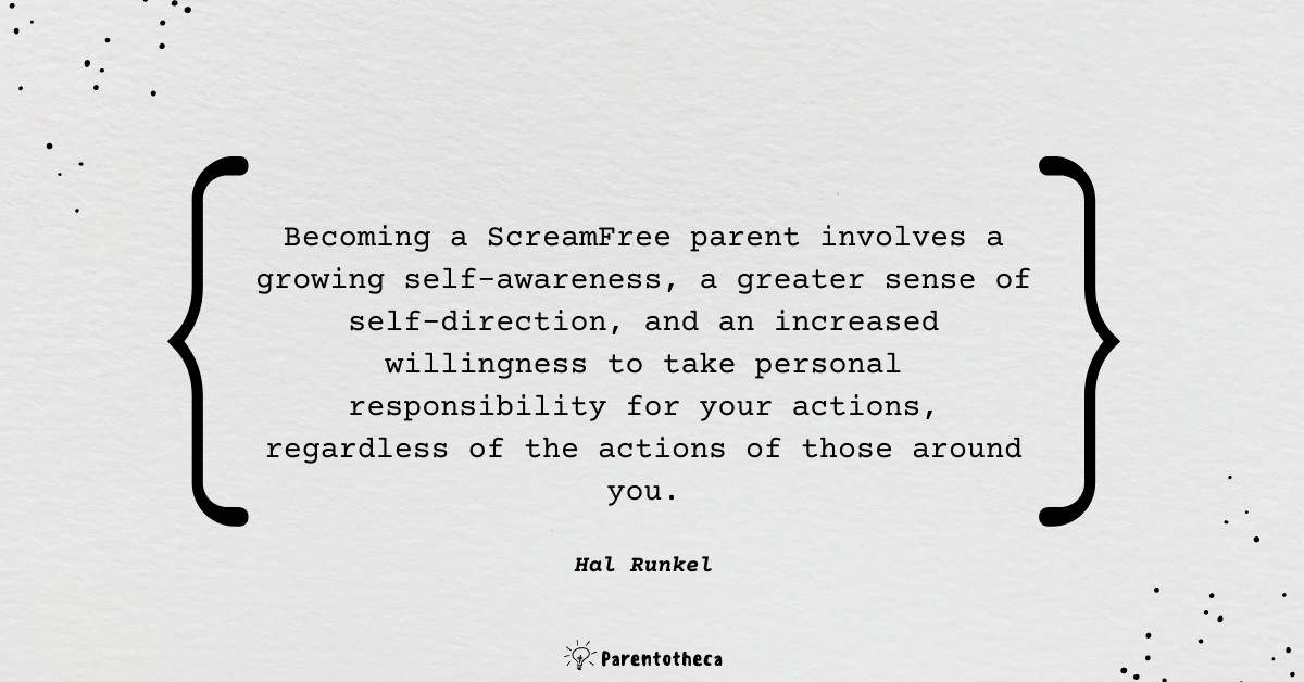 screamfree parenting hal runkel book summary