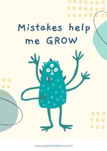 Mistakes help me grow