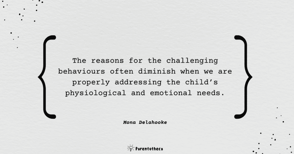 beyond behaviours mona delahooke quote