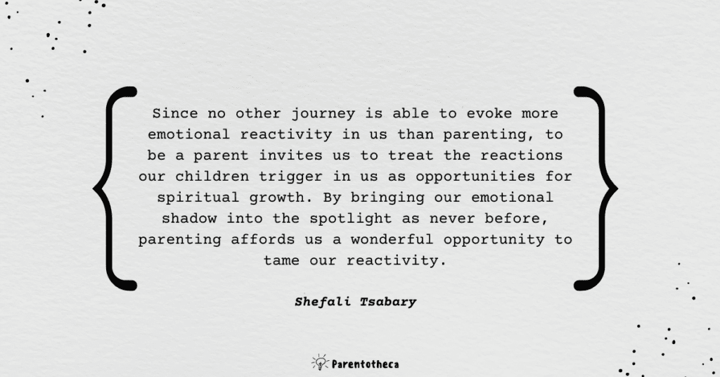 the conscious parent shefali tsabary quote