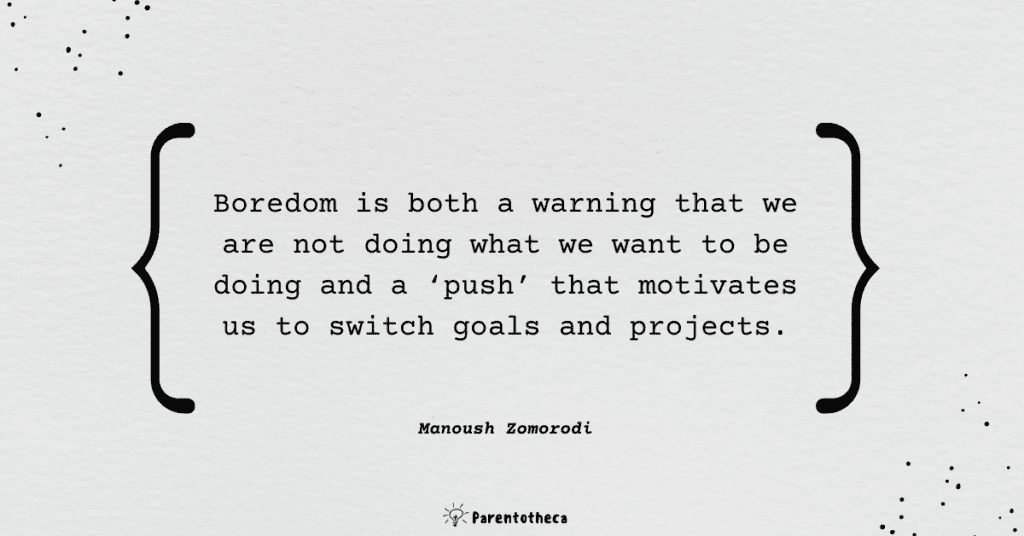 bored and brilliant quote