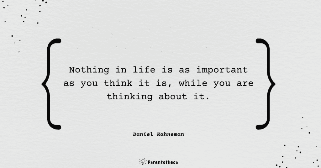 Daniel Kahneman quote thinking fast and slow