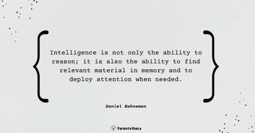 Daniel Kahneman quote thinking fast and slow