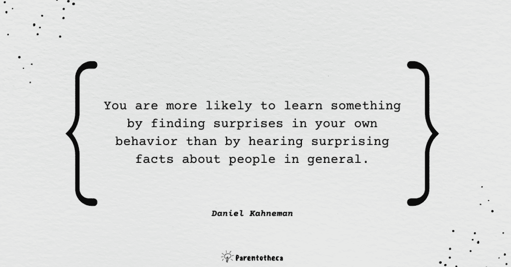 Daniel Kahneman quote thinking fast and slow