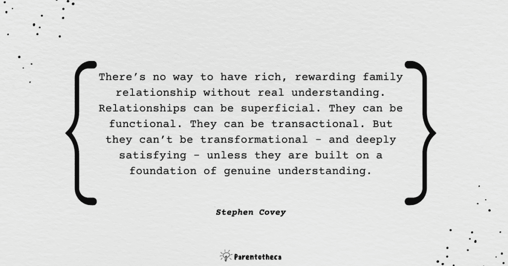 7 habits of highly effective families stephen covey quote