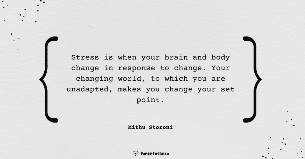 Stress proof mithu storoni quote
