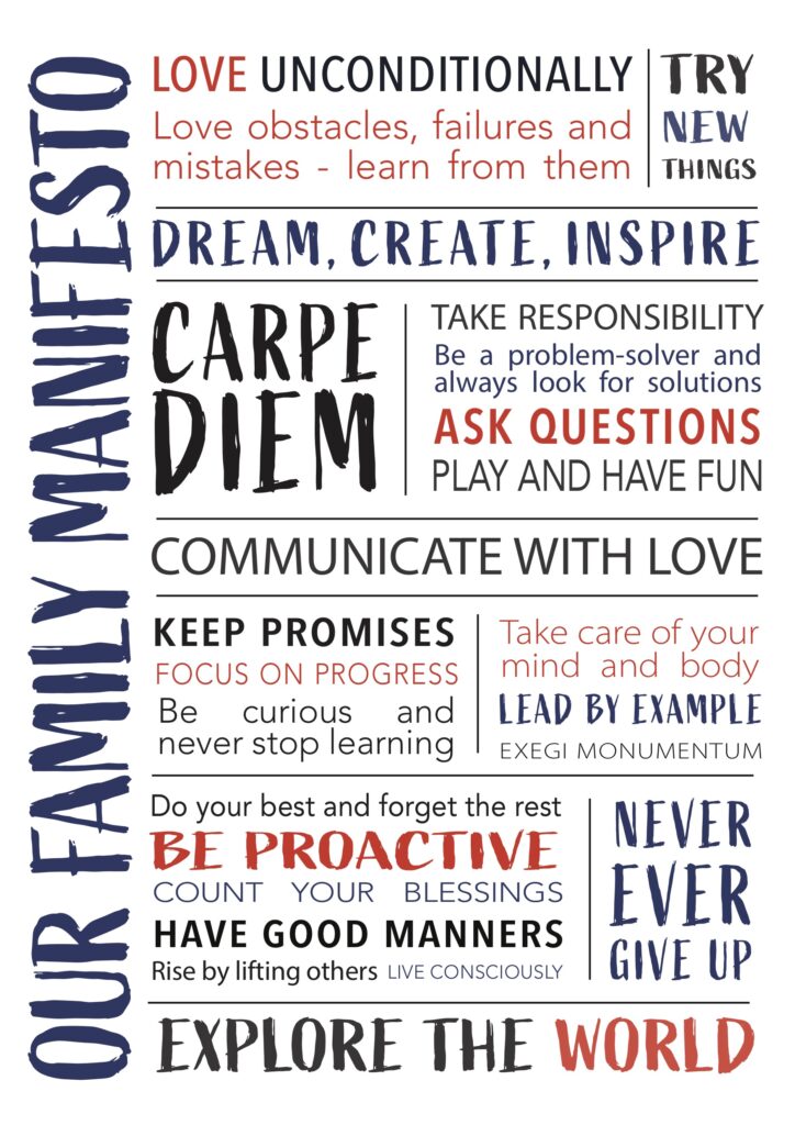 family manifesto