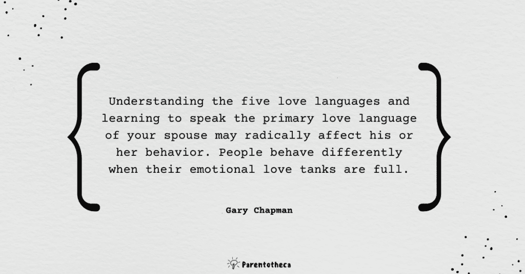 Gary Chapman quote