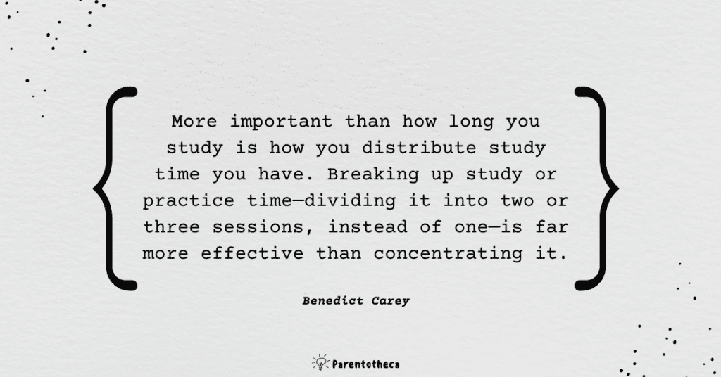 How we learn benedict Carey quote