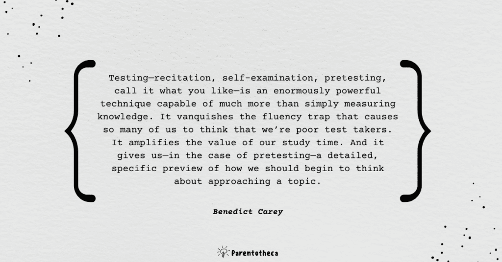 How we learn benedict Carey quote