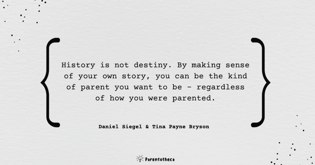 The power of showing up dan siegel and tina bryson quote