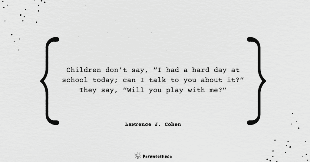 Playful Parenting quote