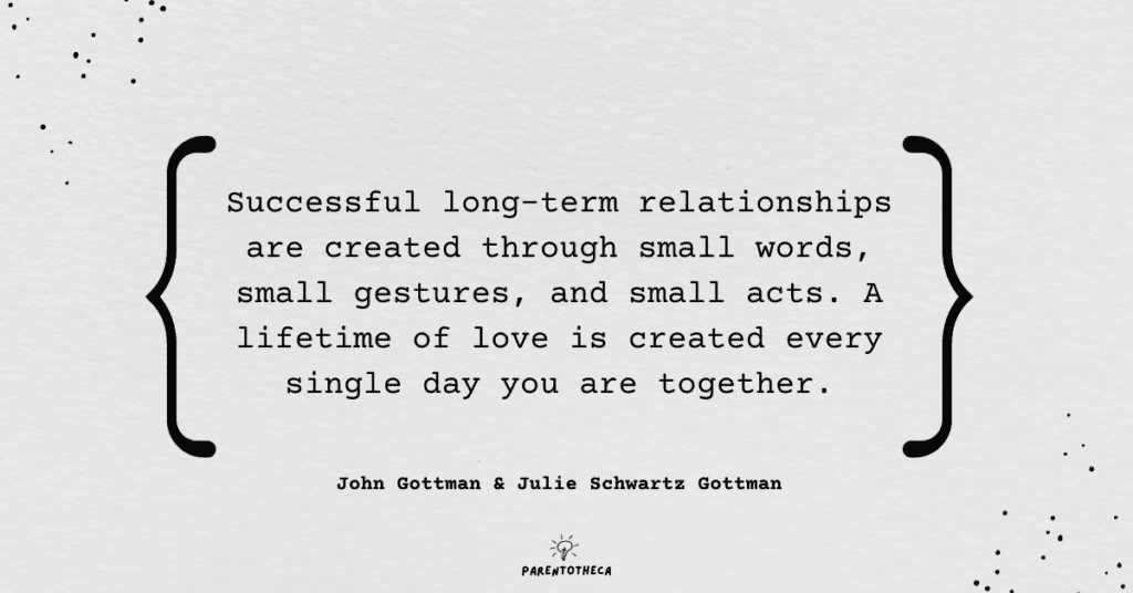 eight dates gottman quote