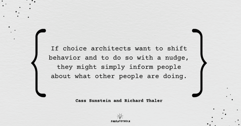 nudge thaler and sunstein quote