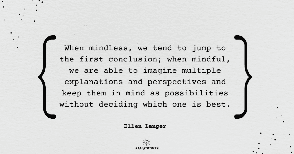 The Mindful Body Ellen Langer quote