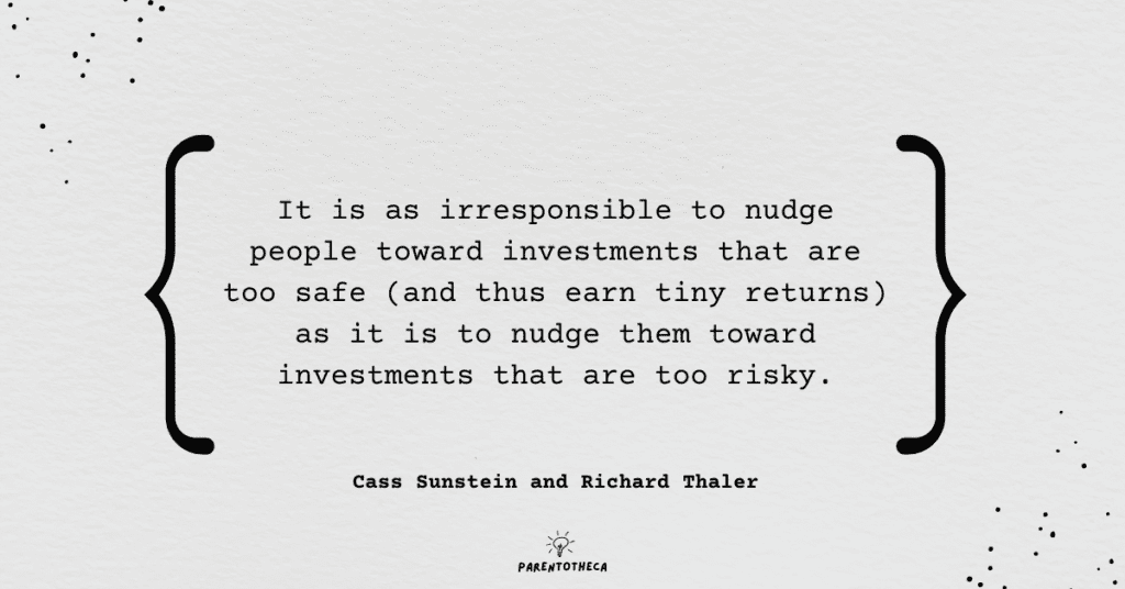 nudge thaler and sunstein quote