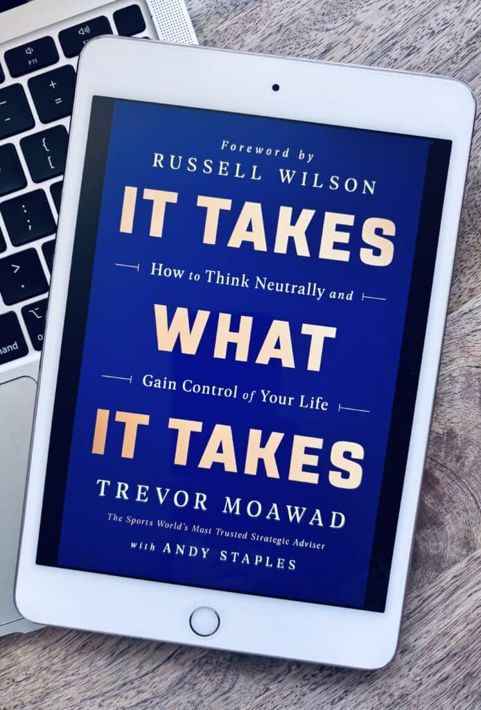 it takes what it takes by trevor moawad book summary