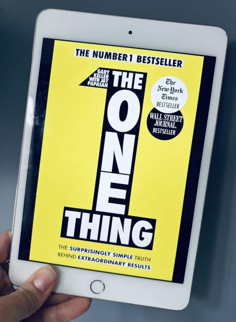 the one thing by gary keller book summary